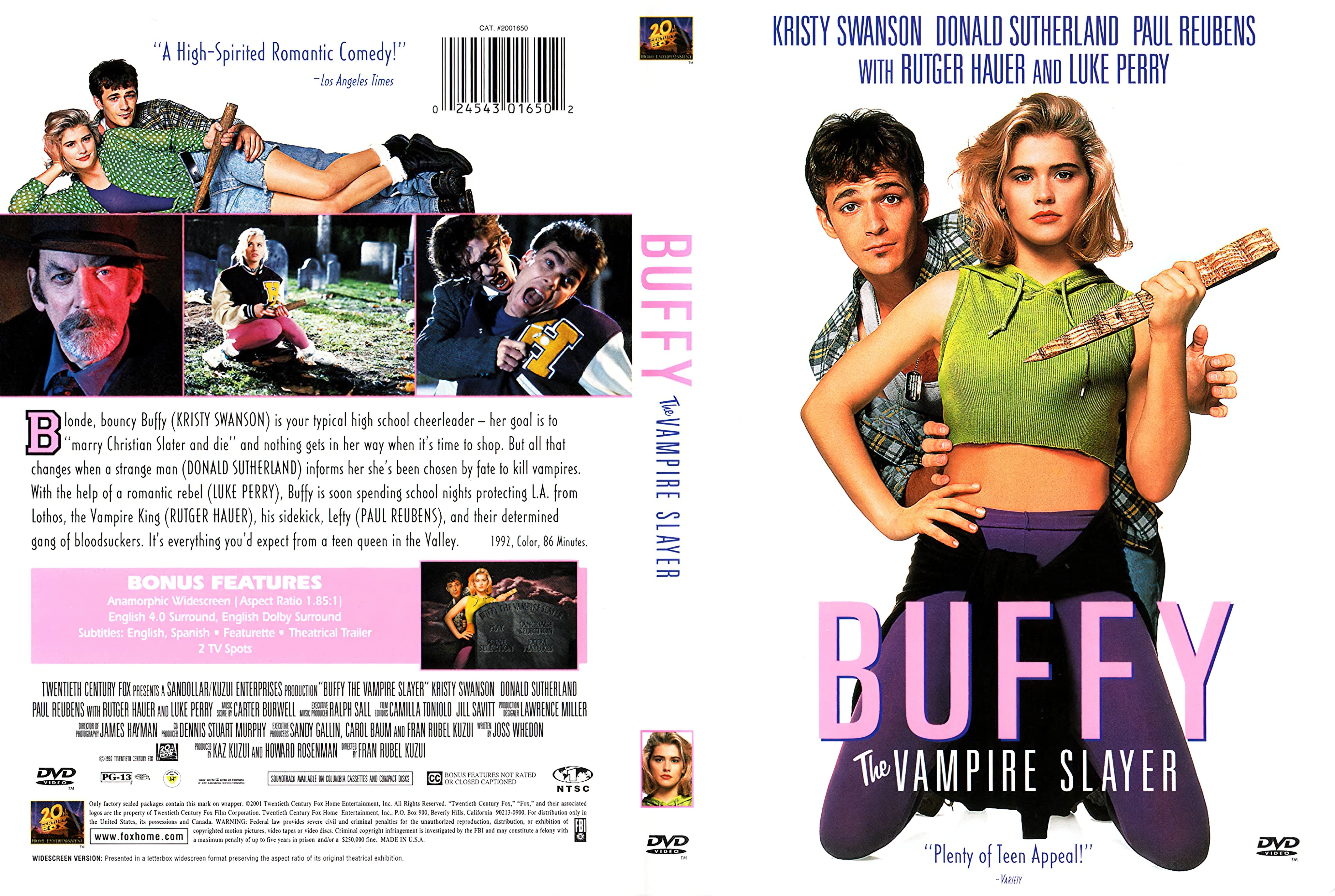 Buffy the Vampire Slayer (1992) บั๊ฟฟี่ มือใหม่สยบค้างคาวผี