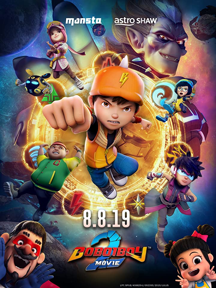 BoBoiBoy Movie 2 (2019)  โบบอยบอย เดอะ มูฟวี่ 2